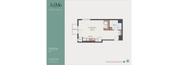 a floor plan of a bedroom apartment
