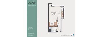 a floor plan of a bedroom apartment