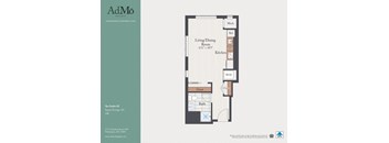 a floor plan of a bedroom apartment