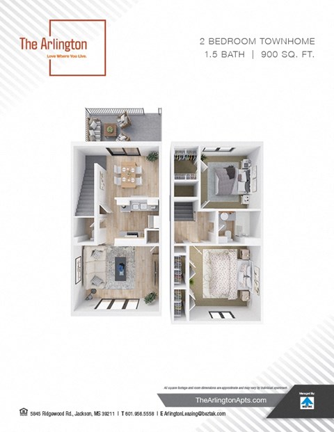 a floor plan of a 2100 sq ft townhome