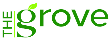 A green logo with the text "The I grove" and a leaf design.
