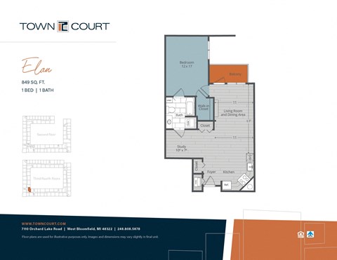 7110 Orchard Lake Rd. 1-3 Beds Apartment for Rent - Photo Gallery 54