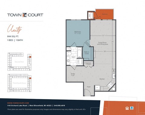 7110 Orchard Lake Rd. 1-3 Beds Apartment for Rent - Photo Gallery 66