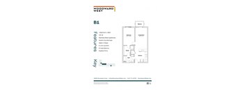 the floor plan of b1 proposed apartment