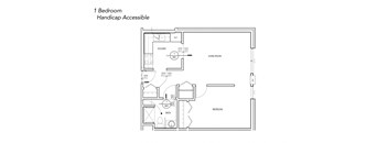 One Bedroom - Handicap