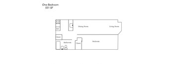 One Bedroom - Handicap Accessible