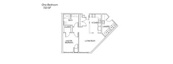 One Bedroom - Tax Credit (Income Restrictions Apply)