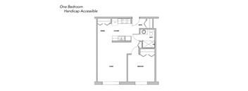 1 BR, 1 BA, Handicap Accessible, Section 8