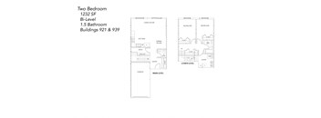 Two Bedroom - Lower Bedrooms