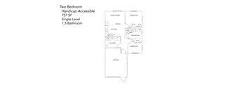 Two Bedroom - Handicap Accessible