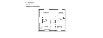 Two Bedroom - Handicap Accessible