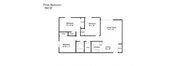 Three Bedroom - Market
