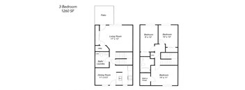 3 Bedroom, Stone Creek