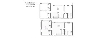 Three Bedroom