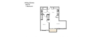 1 Bedroom Large