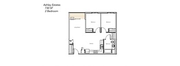 2 Bedroom Small, 1 Bath