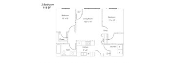2 Bedroom - Market Rate