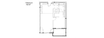 One Bedroom, One Bathroom