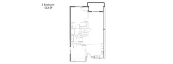 Two Bedroom, Two Bathroom