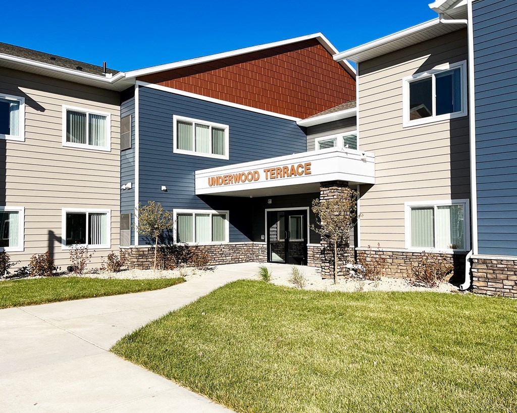 a building with a sign that reads