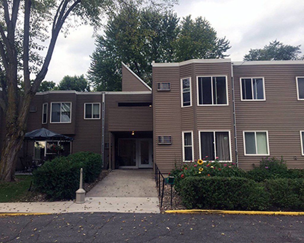 the building where the apartment is located