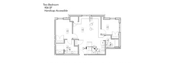 Two Bedroom - Handicap