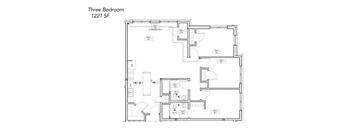 Three Bedroom, Two Bathroom