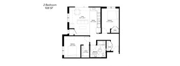 Two Bedroom - Handicap Accessible