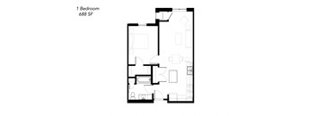 a black and white floor plan of a house