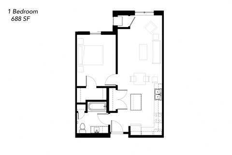 a black and white floor plan of a house