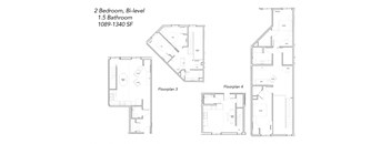2 BR, 1.5 BA, BiLevel, Sibley Pk