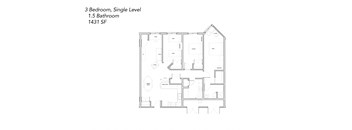 3 BR, Single Level, Sibley Pk