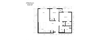 a floor plan of a house