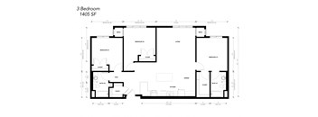 a floor plan of a house