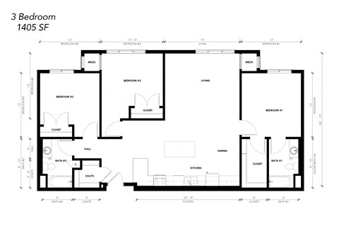 a floor plan of a house