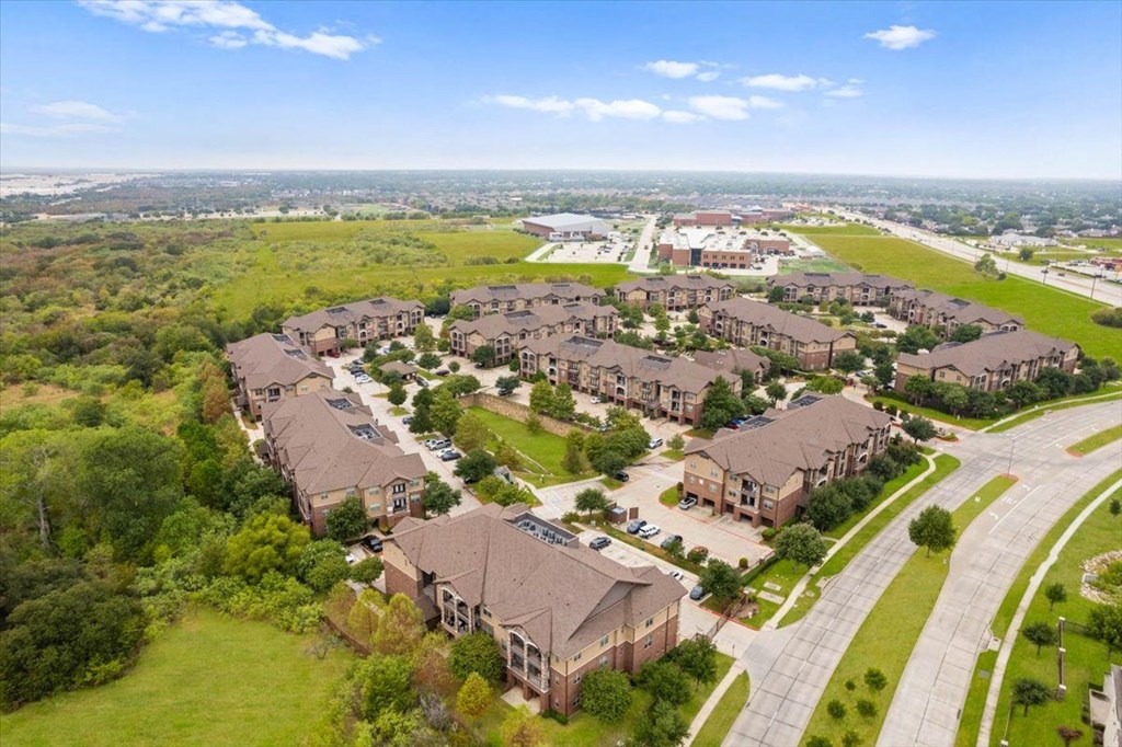Aerial View at Cypress at Lewisville Apartment Homes, Lewisville, TX