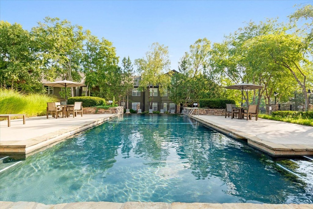 Pool Amenity Area at Deer Creek Apartment Homes
