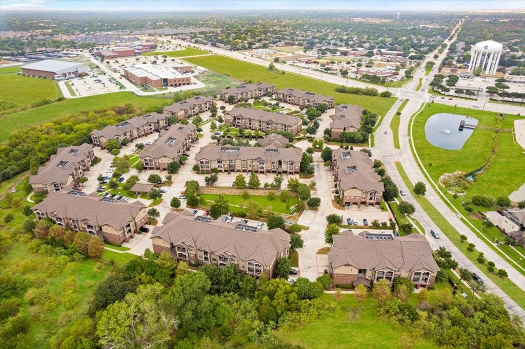 Aerial View at Cypress at Lewisville Apartment Homes, Lewisville, TX