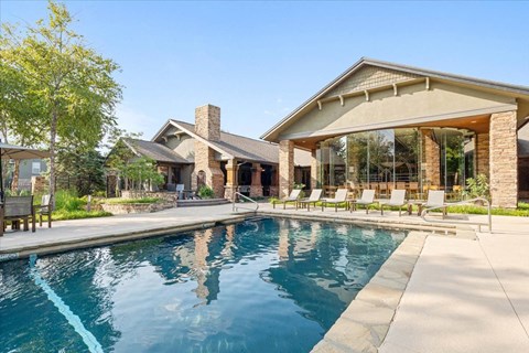 Pool Area at Deer Creek Apartment Homes