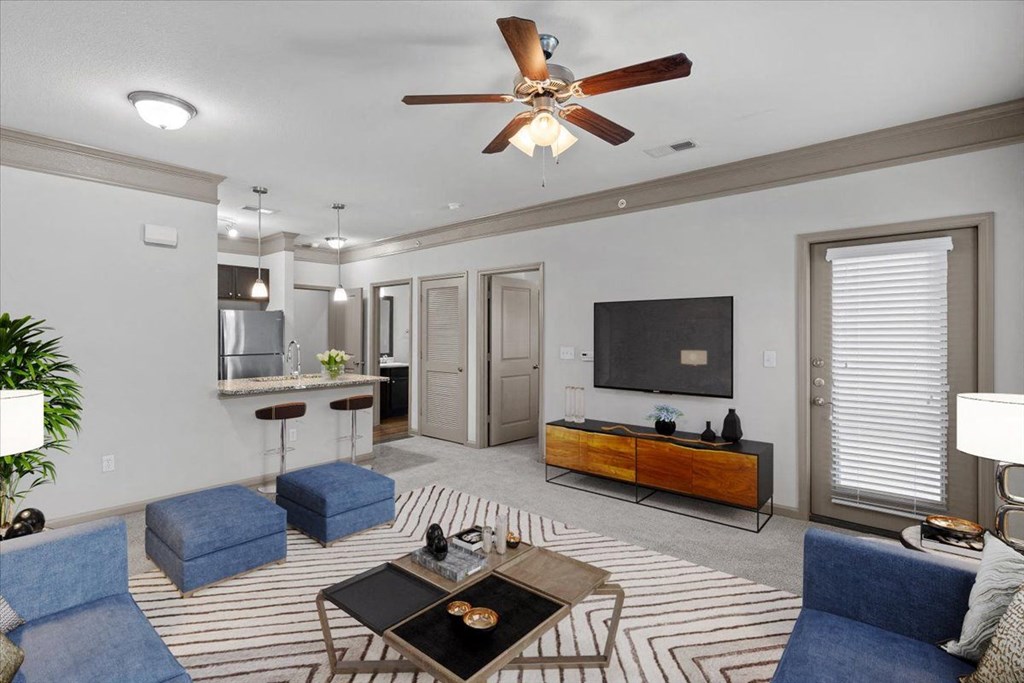 the preserve at ballantyne commons apartment living room