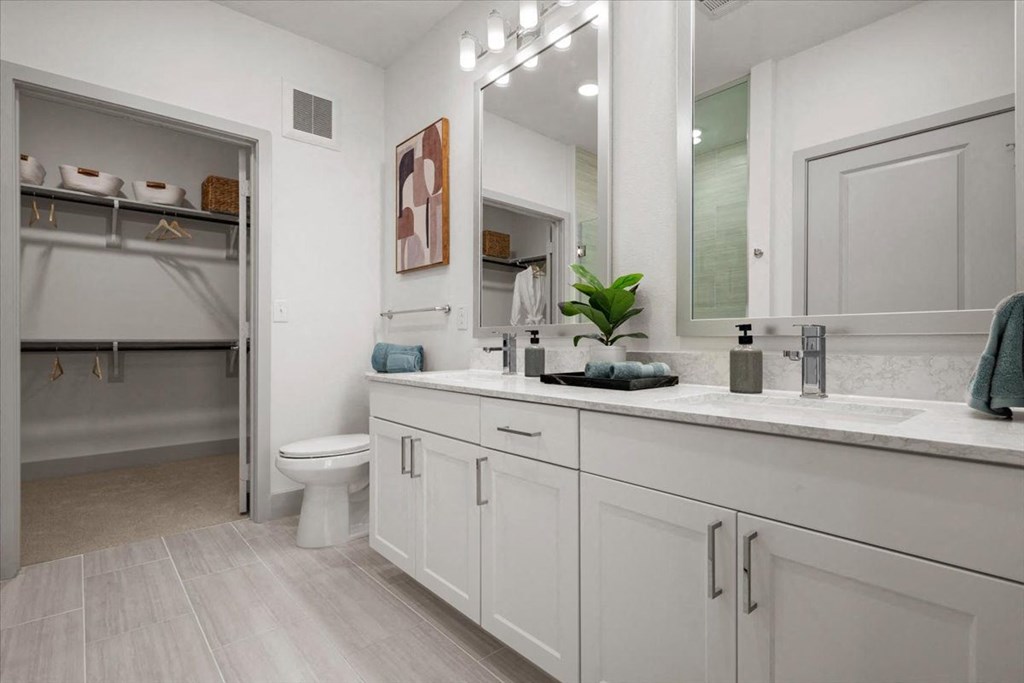 a bathroom with a sink and a toilet