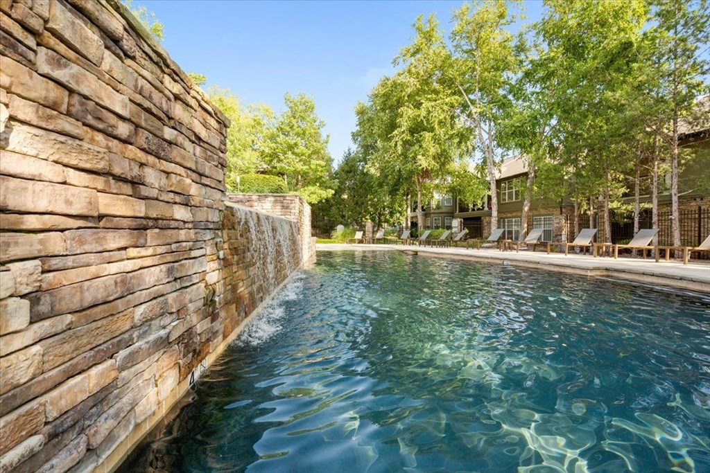 Pool Amenity Area at Deer Creek Apartment Homes