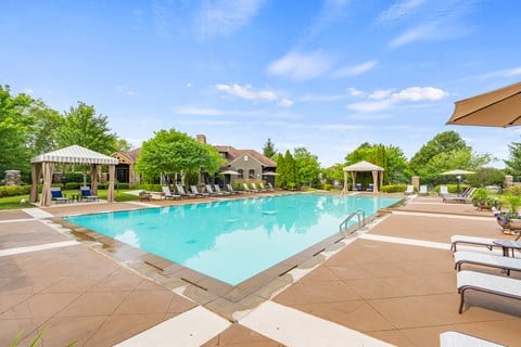 Avignon Apartments Community Pool in Olathe, Kansas