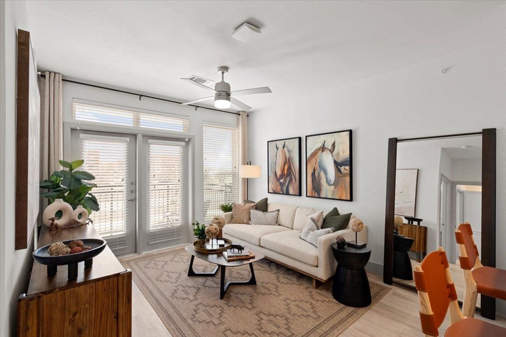 Spacious Living Areas at Rye Bunker Hill in Garland, Texas