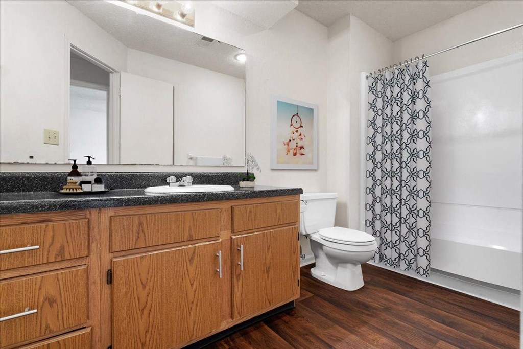 a bathroom with a toilet and a sink