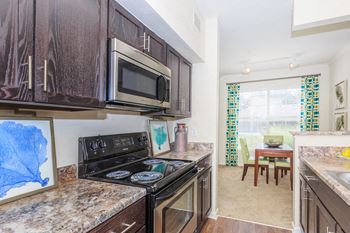 Kitchen space at Crescent, Lenexa, Kansas