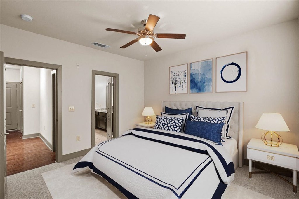 Large Bedroom at Cypress at Lewisville Apartment Homes, Lewisville
