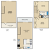 2 Bedroom, 1.5 Bath 2 Bedroom, 1.5 Bath