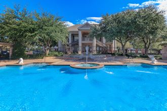 Pool view1 at The Clairborne Apartment Homes, Texas, 75050 - Photo Gallery 2