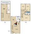 3 bedroom, 2.5 bath